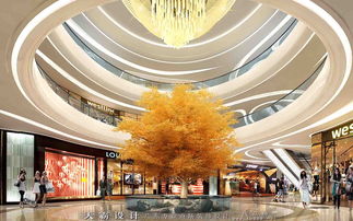 商场装修设计效果图 天霸设计最新商场装修设计效果图可供您参考